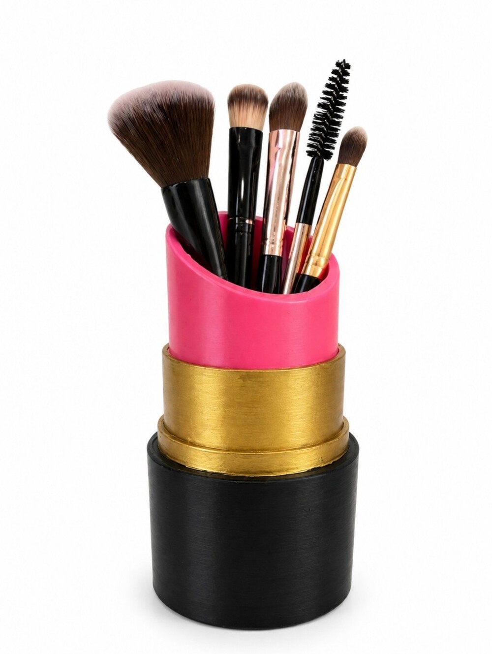 Lipstick Makeup Brush Holder Vanity Organizer Pen Cup Desk Decor Handmade